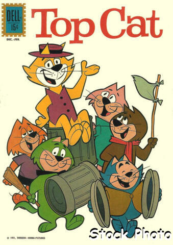 Top Cat #01 © December 1961 Dell